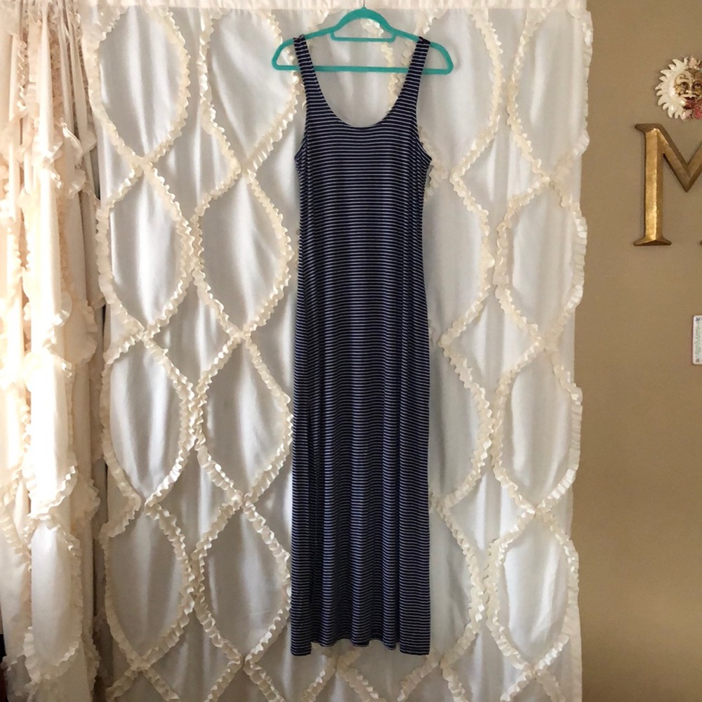 Z SUPPLY * stripped maxi dress
